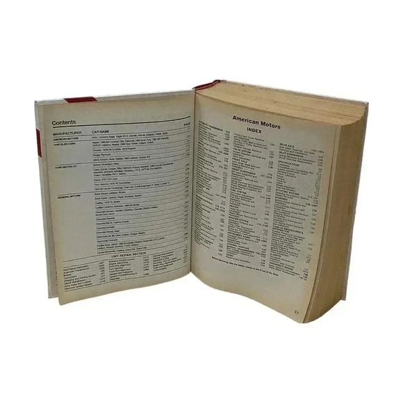 Vintage 1982 Chilton's Auto Repair Manual American Cars 1975 - 1982 Hardcover - Picture 4 of 12